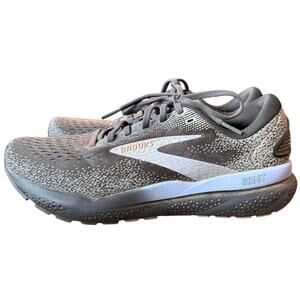 Brooks Ghost 16 Shoes Women’s Size 8.5 Medium B Ebony Lavender Copper Sneakers